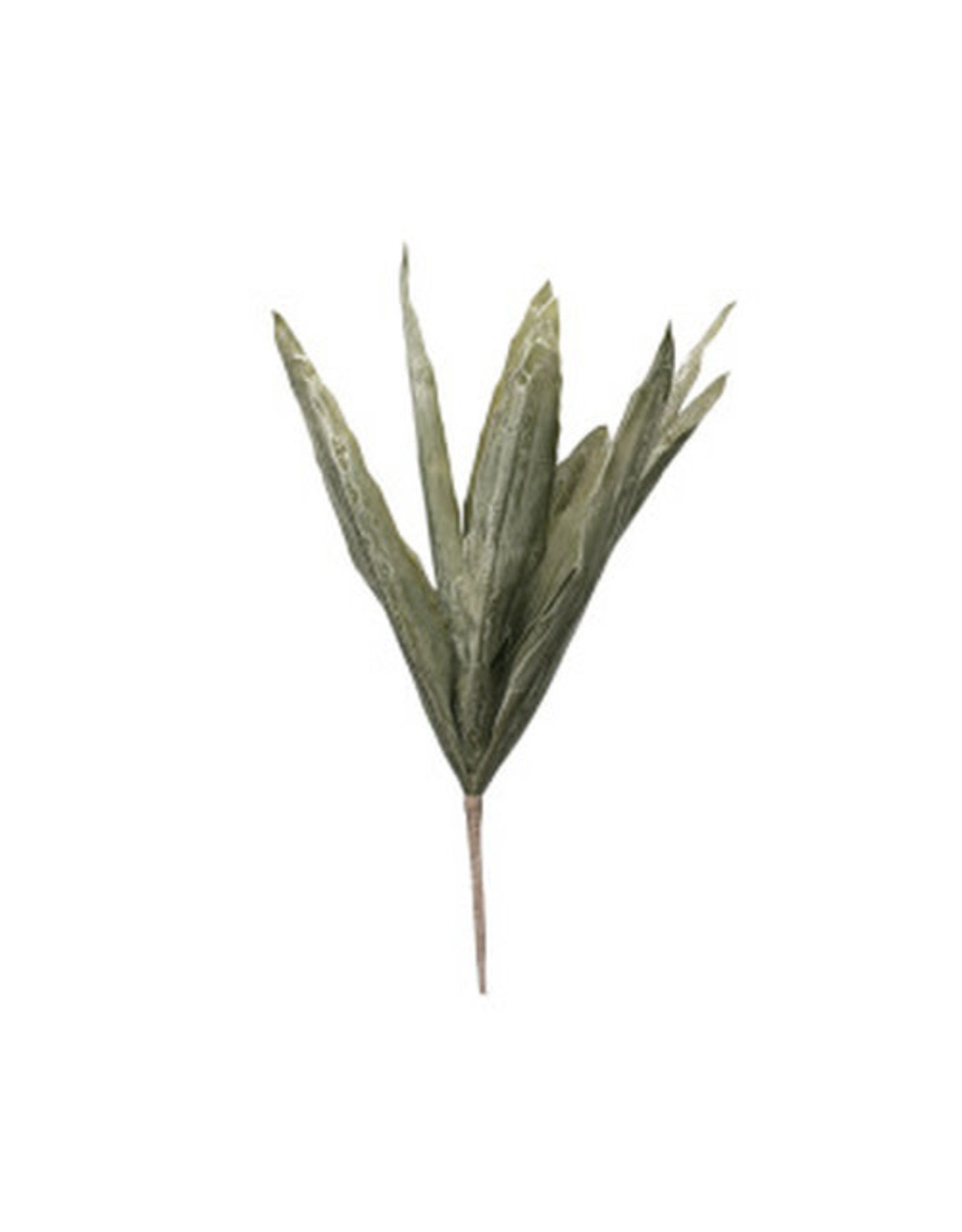 Faux Green Agave Leaf Branch