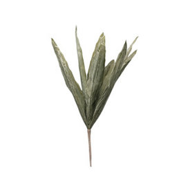Faux Green Agave Leaf Branch