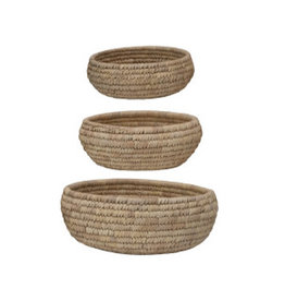 Grass and Date Leaf Fruit Basket