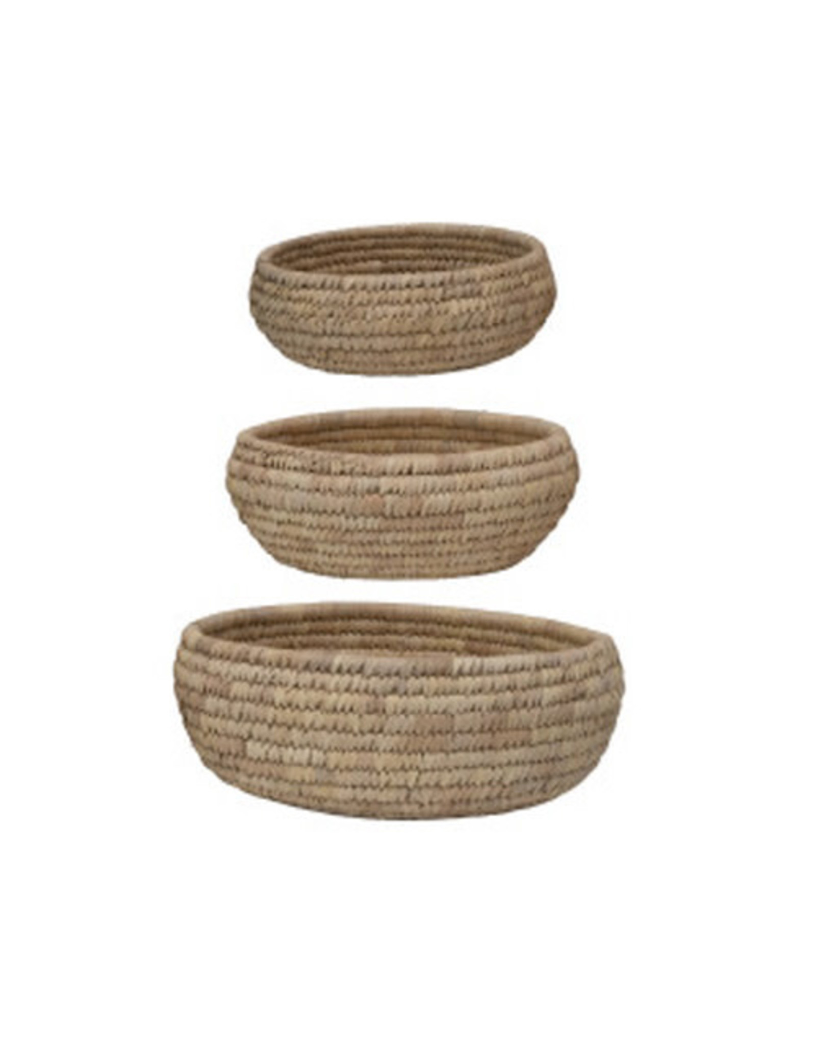 Grass and Date Leaf Fruit Basket