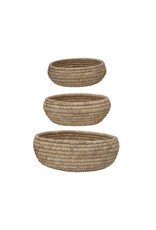 Grass and Date Leaf Fruit Basket