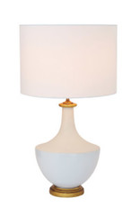 Cream Ceramic Table Lamp