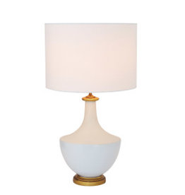 Cream Ceramic Table Lamp