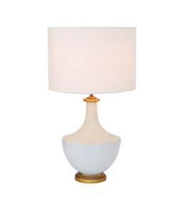 Cream Ceramic Table Lamp