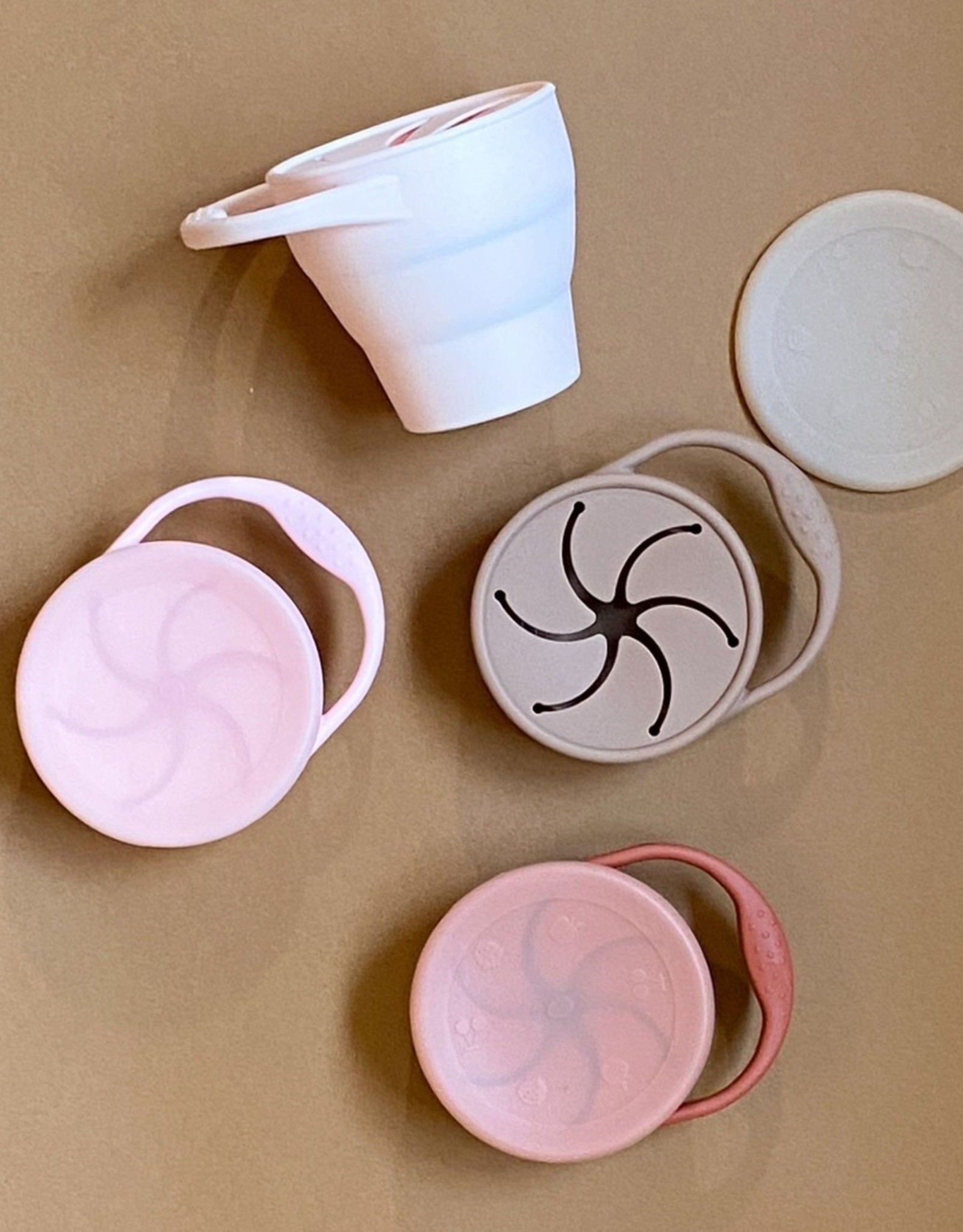 Collapsible Silicone Snack Cup