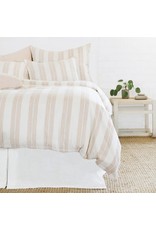 Carter Ivory/Amber Queen Duvet Cover