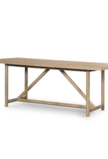 Mika Dining Table in Whitewashed Oak Veneer Mika Dining Table in Whitewashed Oak Veneer