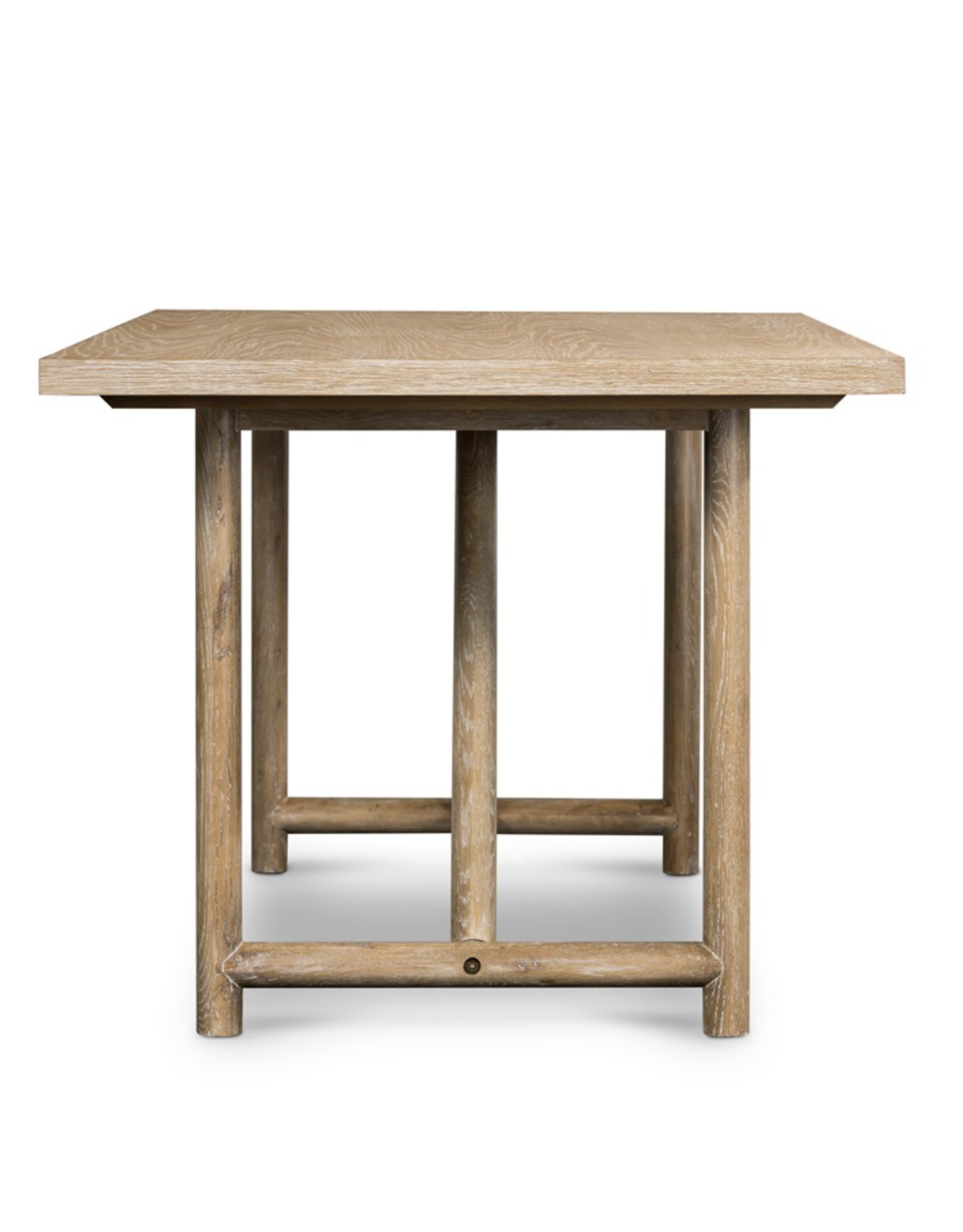 Mika Dining Table in Whitewashed Oak Veneer