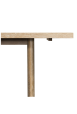Mika Dining Table in Whitewashed Oak Veneer
