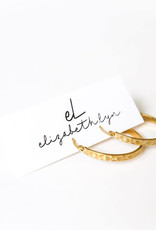Elizabeth Lyn Jewelry Ltd. Jolie Hoop Earrings