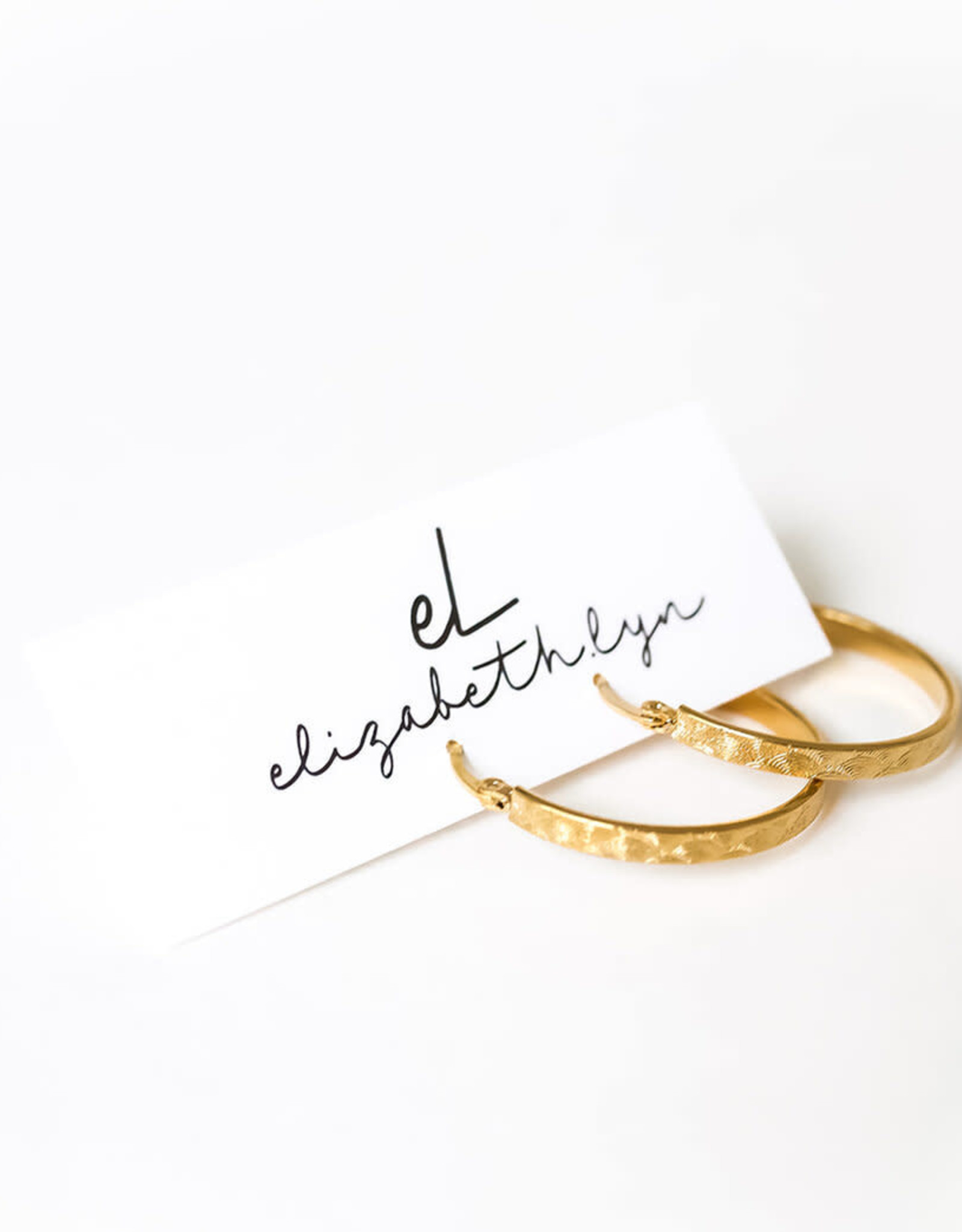 Elizabeth Lyn Jewelry Ltd. Jolie Hoop Earrings