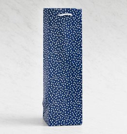 Navy Flurry Gift Bag