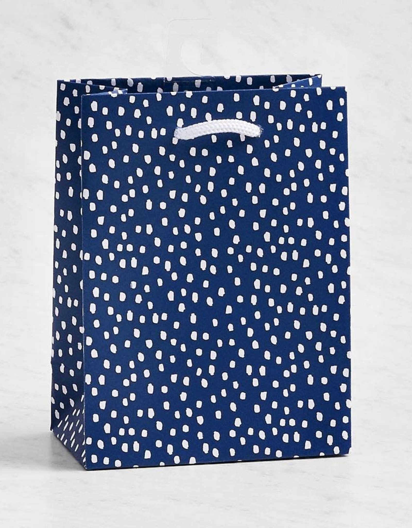 Navy Flurry Gift Bag