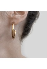 Aura Hoop Earrings -14K Gold Vermeil