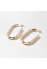 Athena Hoop Earrings - 14k Gold