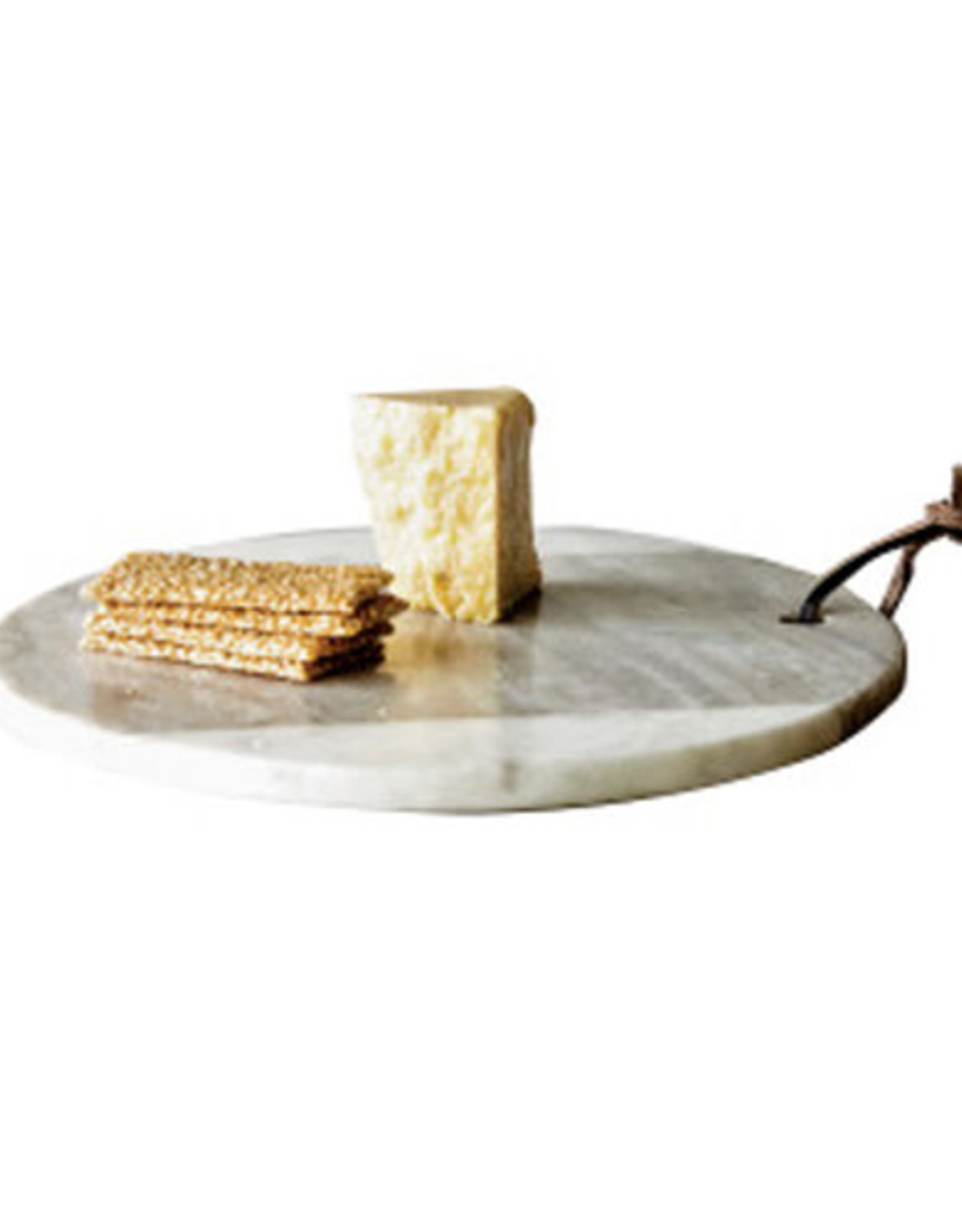 Round Marble Cheese/Cutting Board
