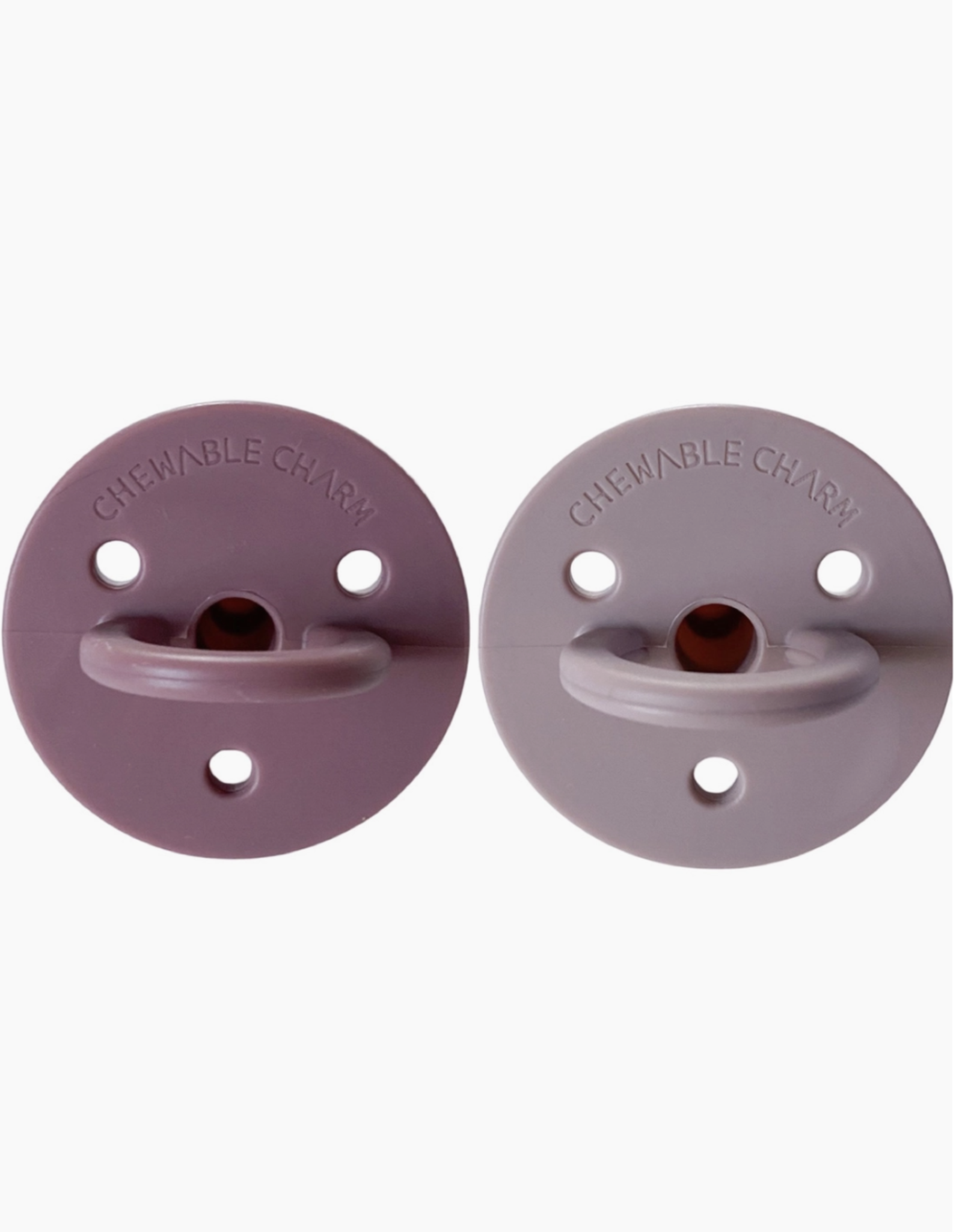 2 Pack Pacifier- Mauvewood/Rose (3-12+ mths)