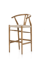 Muestra Bar Stool in Natural Teak