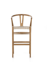 Muestra Bar Stool in Natural Teak