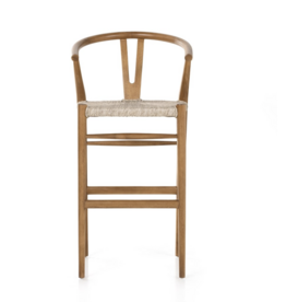 Muestra Bar Stool in Natural Teak