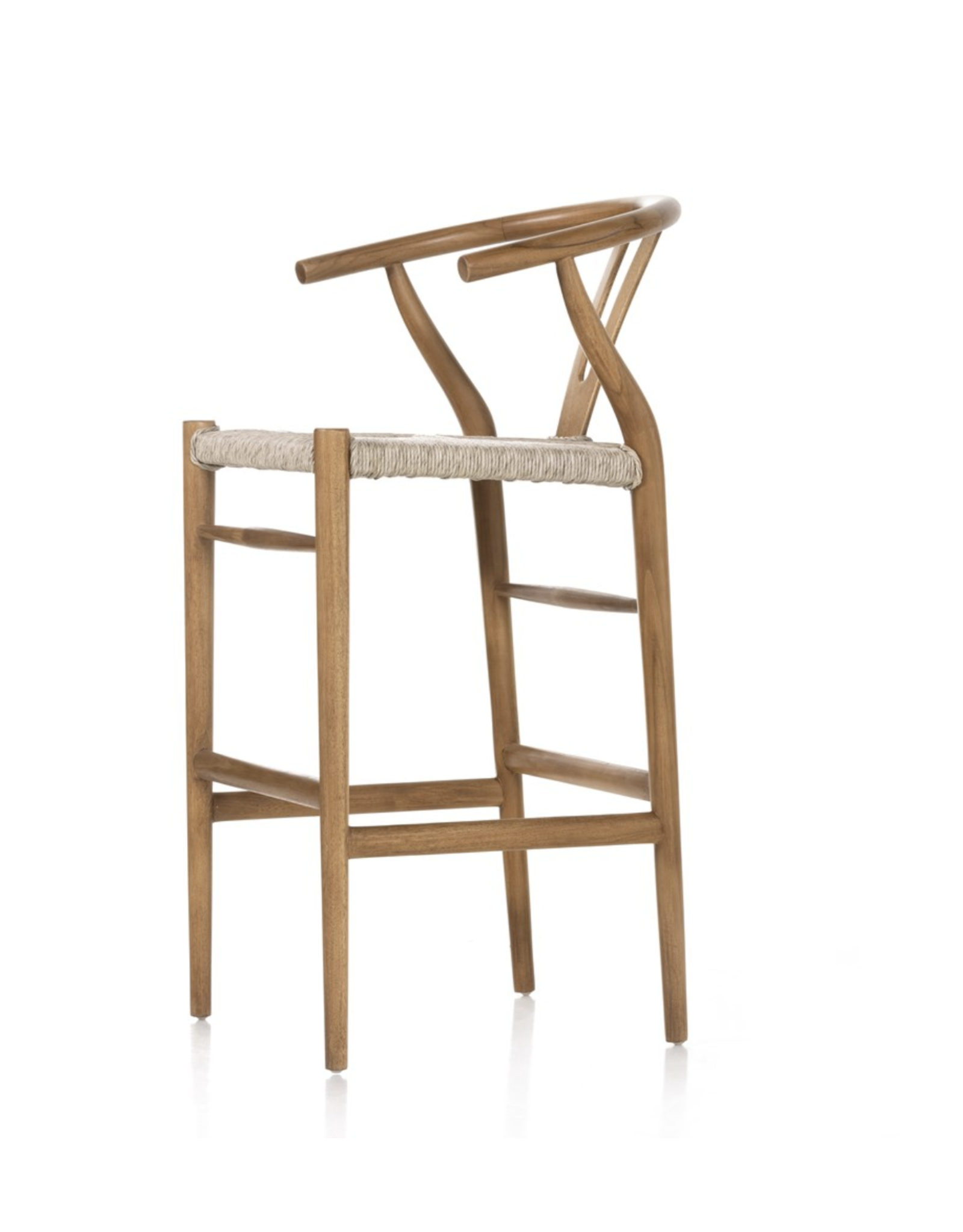 Muestra Bar Stool in Natural Teak