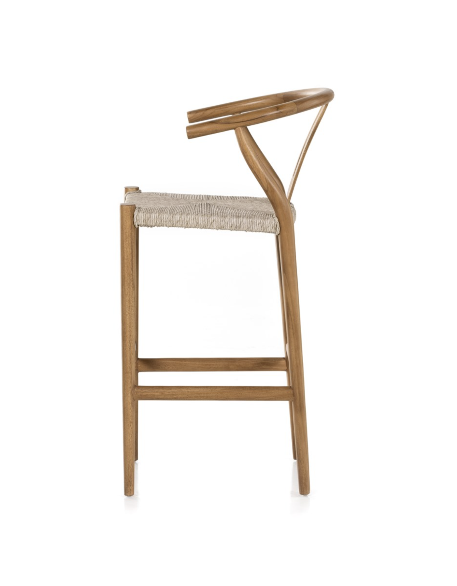 Muestra Bar Stool in Natural Teak