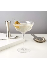 Faceted Martini Glass