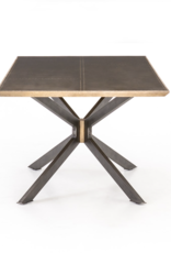 Spider Dining Table in Bright Brass Clad - 94"