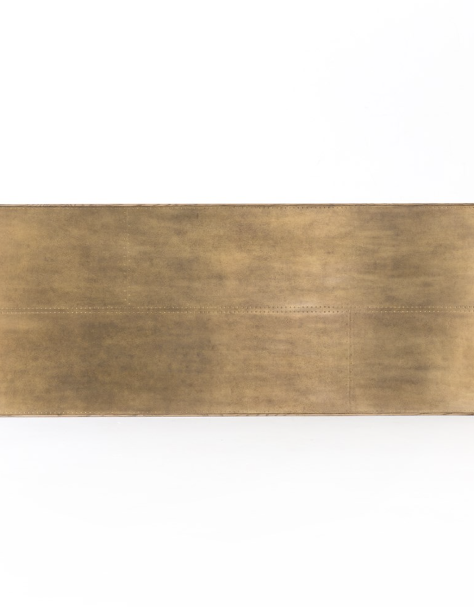 Spider Dining Table in Bright Brass Clad - 94"