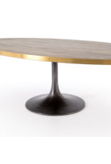 Evans Oval Dining Table 98"
