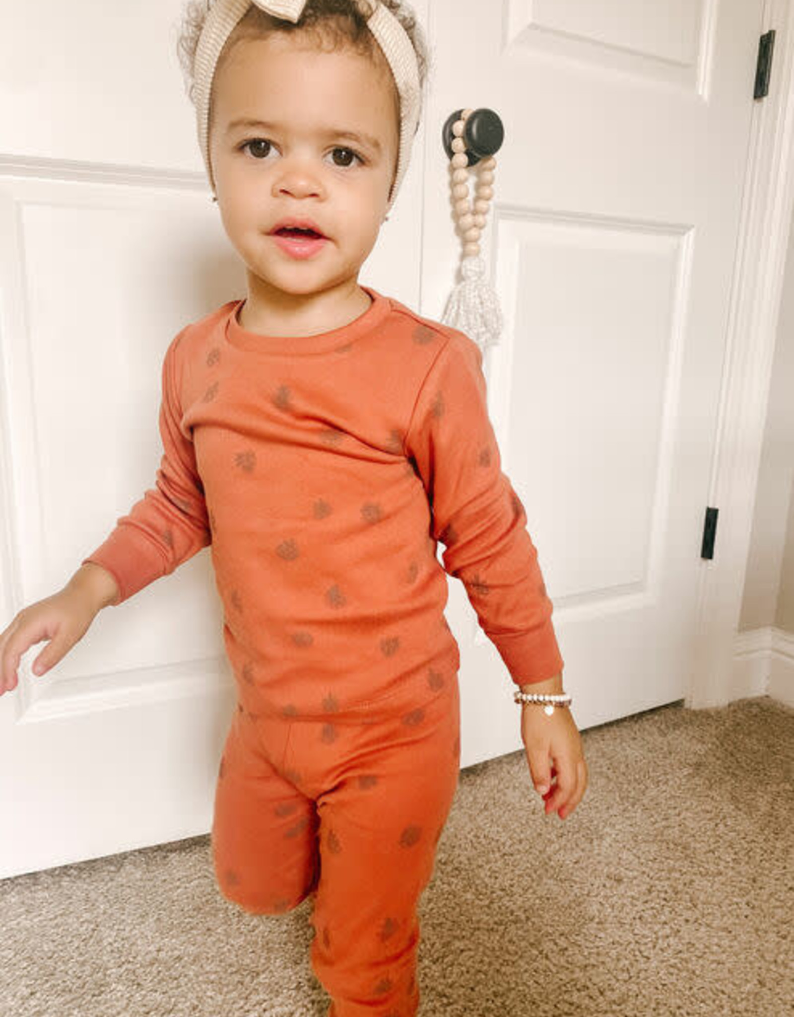 Kids' Printed L/Sleeve PJ Set