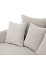 Chloe Media Lounger in Delta Bisque