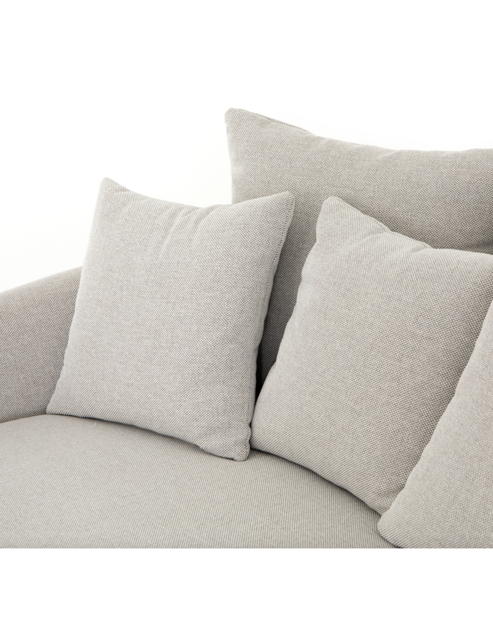 Chloe Media Lounger in Delta Bisque