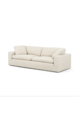 Plume Sofa in Thames Cream - 96"