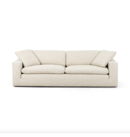 Plume Sofa in Thames Cream - 96"