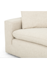 Plume Sofa in Thames Cream - 96"