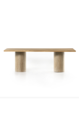 Malia Dining Table in Natural Oak