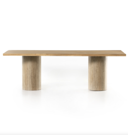 Malia Dining Table in Natural Oak