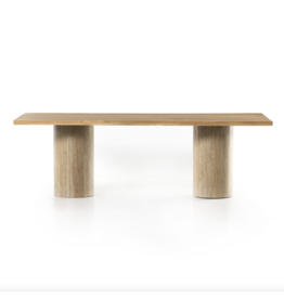 Malia Dining Table in Natural Oak