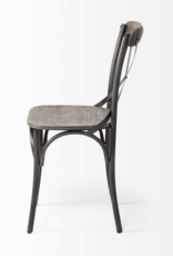 Etienne I Wood & Iron Dining Chair