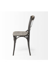 Etienne I Wood & Iron Dining Chair