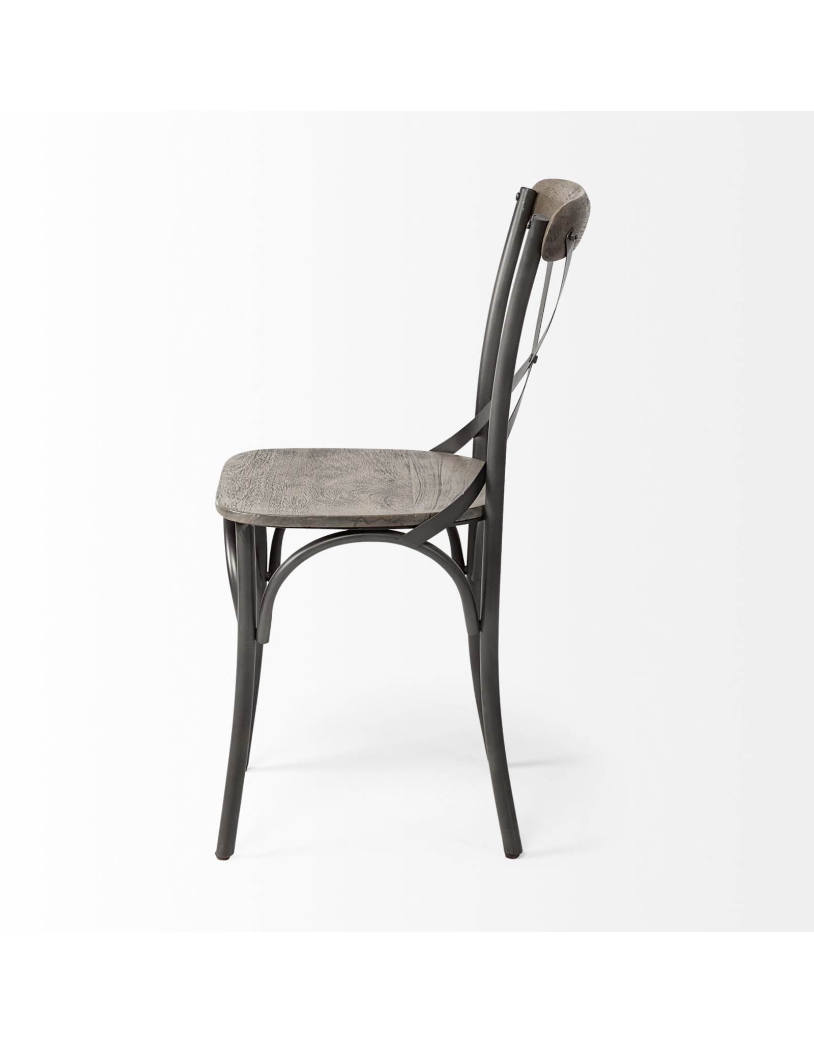 Etienne I Wood & Iron Dining Chair
