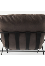 Leonidas Brown Faux Leather Chair