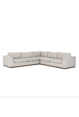 Colt 3 Piece Sectional in Aldred Silver