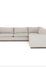 Colt 3 Piece Sectional in Aldred Silver