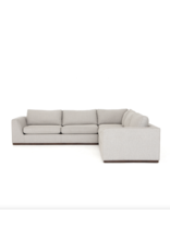 Colt 3 Piece Sectional in Aldred Silver