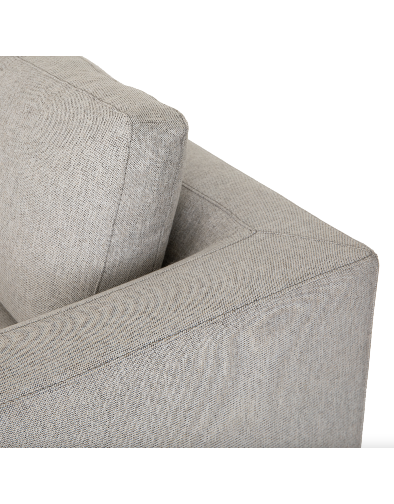 Colt 3 Piece Sectional in Aldred Silver