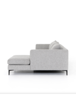 Madeline 2 Piece Sectional in Lashon Fog