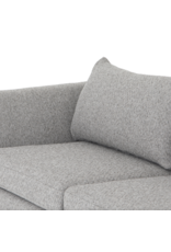 Madeline 2 Piece Sectional in Lashon Fog