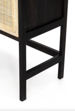 Caprice Cabinet in Black Wash Mango & Natural